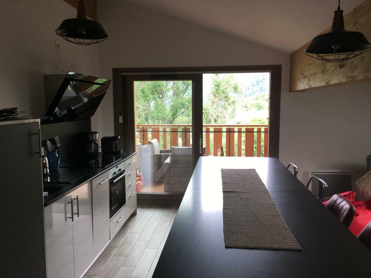 Les 4 Elements Aparthotel Chatel Bagian luar foto