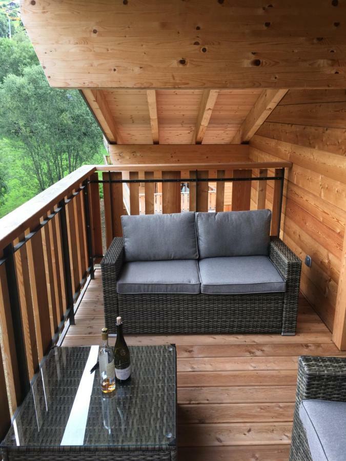 Les 4 Elements Aparthotel Chatel Bagian luar foto