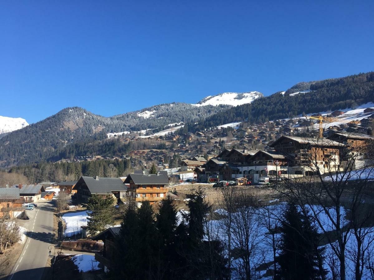 Les 4 Elements Aparthotel Chatel Bagian luar foto
